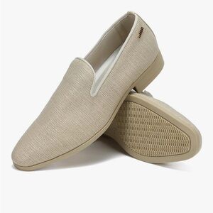 Men's Tan Slip-On Loafers